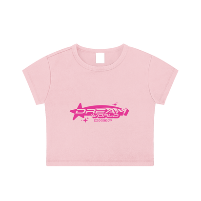 Snow Washed Crop Top